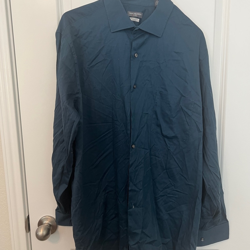 Van Heusen Men's Navy Shirt Jacket